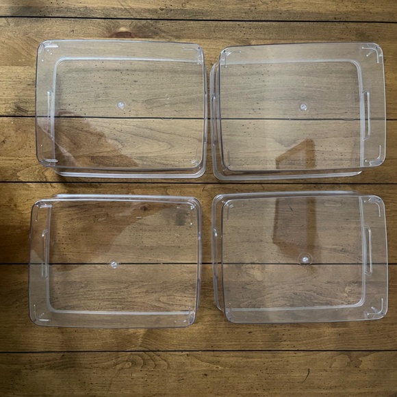 Set of 4 BINO Plastic Storage Bins Lucid Collection Size Small - Picture 5 of 5